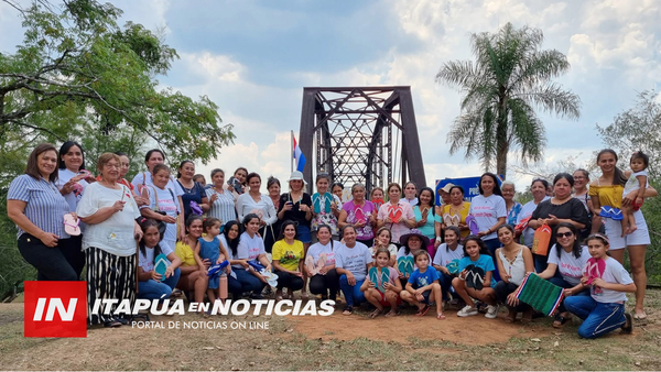 COLORIDA Y ALEGRE ACTIVIDAD POR EL DIA DE LA MUJER PARAGUAYA EN SALITRE CUE - Itapúa Noticias