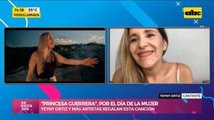 “Princesa Guerrera”: Regalo musical de Yeyny Ortiz y más artistas por el día de la mujer paraguaya - Ensiestados - ABC Color
