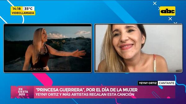 “Princesa Guerrera”: Regalo musical de Yeyny Ortiz y más artistas por el día de la mujer paraguaya - Ensiestados - ABC Color