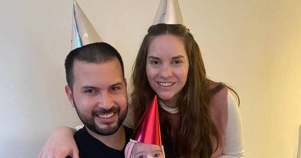 La Nación / Celebran los tres meses de la pequeña Candela