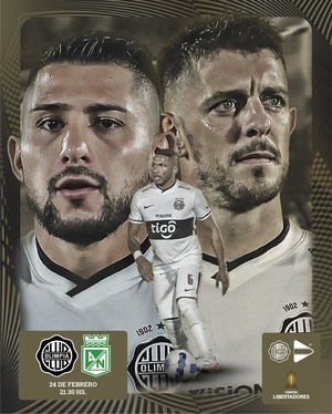 Olimpia recibe al histórico Atlético Nacional