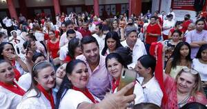 La Nación / El Partido Colorado homenajeo a sus gloriosas mujeres