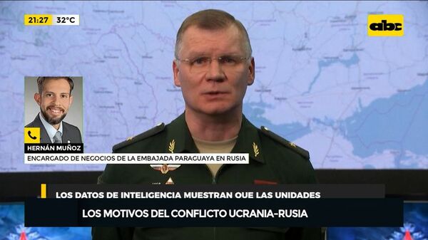 Encargado de negocios del Paraguay en Rusia sobre lo que observa del conflicto con Ucrania - Mesa de Periodistas - ABC Color