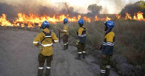 La Nación / Estiman millonarias pérdidas por incendios en Corrientes