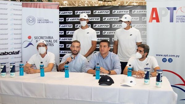 Paraguay tiene equipo definido para la Copa Davis - Polideportivo - ABC Color
