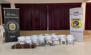 Diario HOY | Cocaína en pisos de parquet: contabilizaron 162,6 kilos