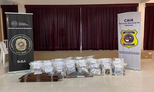 Incautación de cocaína oculta en parqué está valuada en casi 10 millones de euros