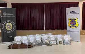 Cocaína en pisos de parquet: detectaron 162,6 kilos de la droga
