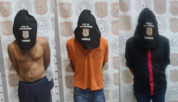 Detienen a tres hombres con orden de captura en San Joaquín - Noticiero Paraguay