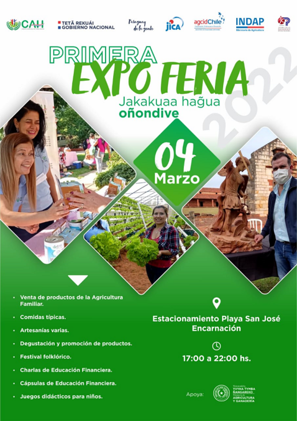 El próximo viernes realizarán la primera expo feria "Jakakuaa hagua oñondive" en Itapúa - .::Agencia IP::.