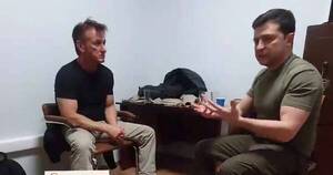 La Nación / Sean Penn está filmando la invasión rusa en Ucrania