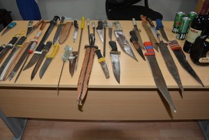 Incautan 33 armas blancas tras requisa en Tacumbú - Judiciales.net