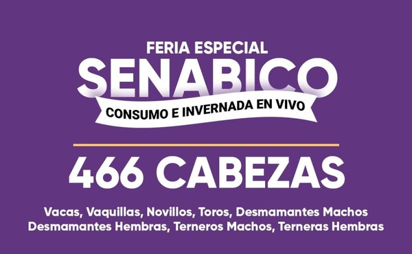 Senabico subastará más de 450 cabezas de ganado de Chimenes Pavão - ADN Digital
