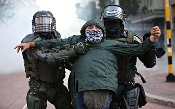 La Policía atacó intencionadamente a manifestantes en Colombia, según AI