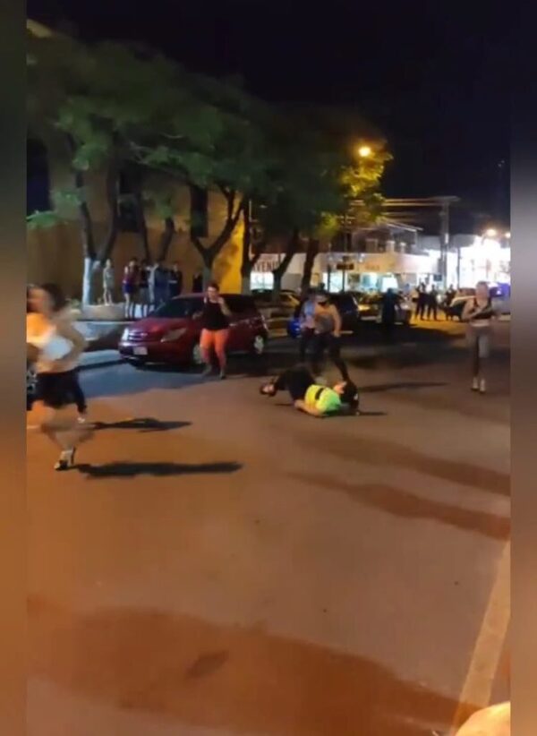 Carrera en tacos altos: cerraron avenida de Concepción