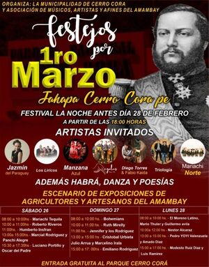 Cerro Corá se alista para conmemorar el 1 de marzo
