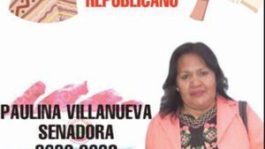 Mujer indígena se candidata a senadora