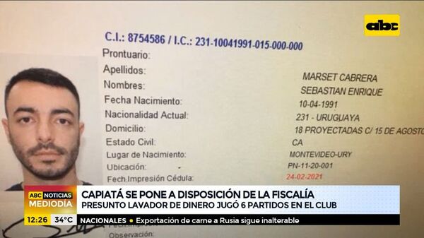 El club Deportivo Capiatá se pone a disposición de la fiscalía - ABC Noticias - ABC Color