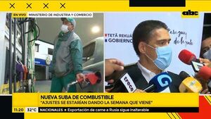 Suba de G. 500 en combustibles - ABC Noticias - ABC Color