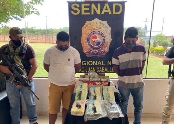 Capturan a hermanos que utilizaban encomiendas para el traslado de drogas en PJC