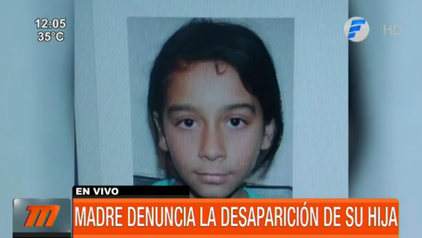 Buscan a menor de 14 años desaparecida desde el miércoles en Limpio