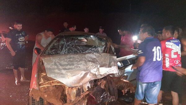 Accidente de tránsito deja un joven muerto en Puerto Irala