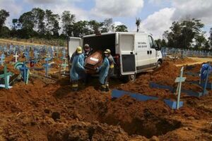 Covid: Brasil registra 770 muertes en 24 horas