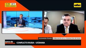 Embajador de la Federación Rusa sobre el conflicto Rusia - Ucrania - Mesa de Periodistas - ABC Color