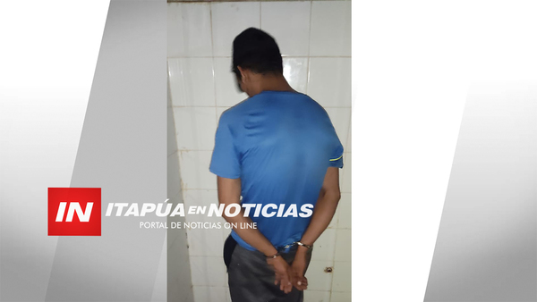 ATRAPAN A SUPUESTO AUTOR DE HURTO DE UNA DESPENSA - Itapúa Noticias