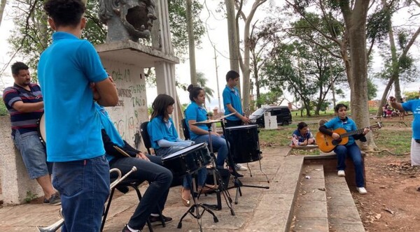 "Arte en el Parque": Actividades culturales y recreativas buscan recuperar el Parque Caballero