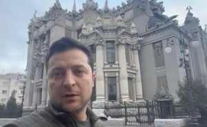 El presidente de Ucrania desmiente supuesta evacuación y llama a sus ciudadanos a resistir - Megacadena — Últimas Noticias de Paraguay