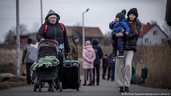 Alemania se prepara para una ola de refugiados de Ucrania
