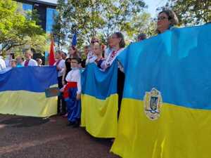 Comunidad ucraniana clama por la paz en Encarnación
