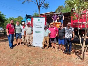 Más de 1500 pequeños productores de Misiones, cuyos cultivos fueron afectados por la sequía, reciben asistencia de la EBY