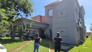Operación «A ULTRANZA PY»: Allanan 3 lujosas viviendas en el Complejo Aqua Village