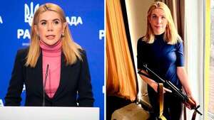 Una diputada de Ucrania que aprendió a usar una ametralladora para combatir a Rusia