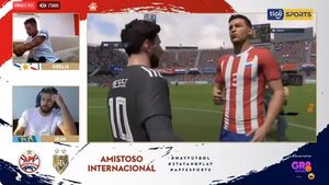 El regalo de Derlis González al Kun Agüero
