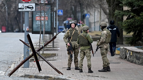 ¡Toque de queda en Kiev!