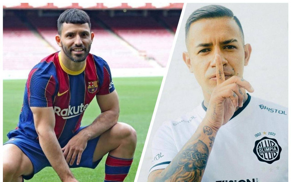 Crónica / [VIDEO] ¡El regalazo de Derlis González al “Kun” Agüero!