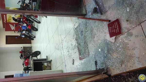 Reportan hurto en local de Diesa – Honda en Luque •