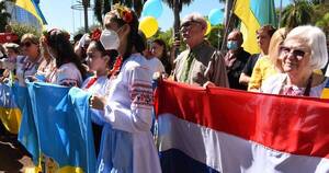 La Nación / Paraguay-Ucrania: Queremos la paz - OJO Galería