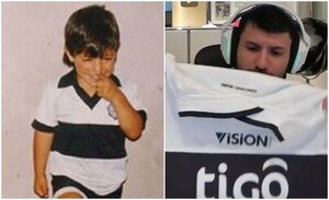 Gracias a Derlis González, el 'Kun' Agüero tiene nueva camiseta de Olimpia