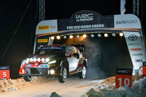 WRC: Rovanpera en punta a falta de una etapa en Suecia