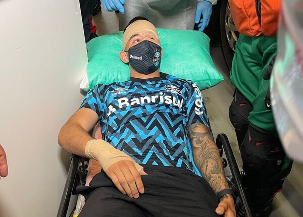 Grêmio informó sobre el estado de salud de Mathías Villasanti