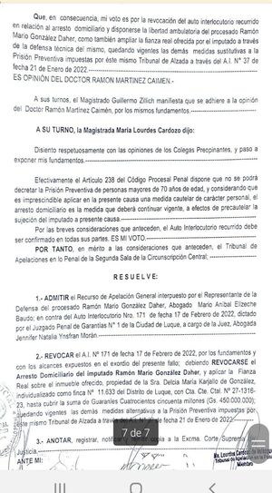 Tribunal pidió que se investigue a magistrado que favoreció a RGD - Nacionales - ABC Color
