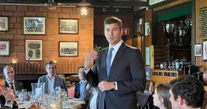 La Nación / Peña participó en reunión de promoción de negocios