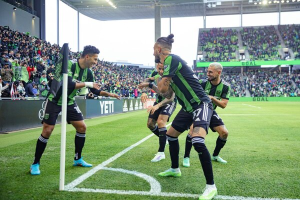 Cecilio arranca la temporada con doblete en la goleada del Austin FC