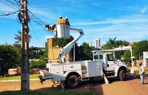 Las siete zonas en donde habrá cortes de luz hoy, domingo - Nacionales - ABC Color