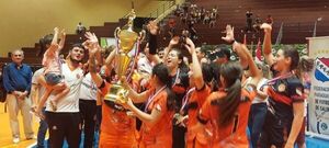 Hernandarias es brillante tricampeón Nacional femenino de fútbol de salón