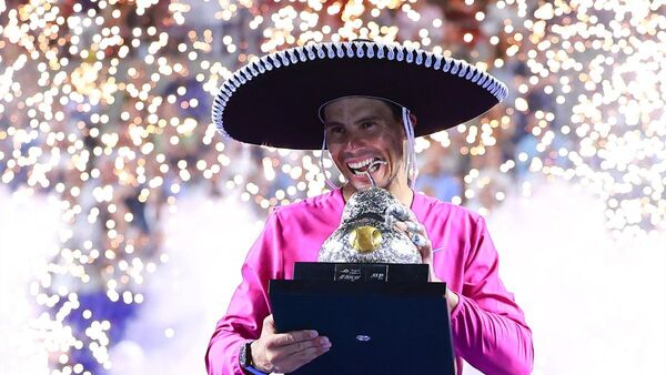 Tras conquistar el Abierto de Australia, Rafael Nadal volvió a gritar campeón en México